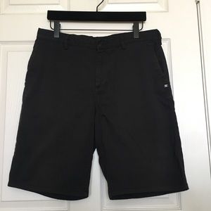 DC Black board shorts in size 34